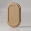 Bagasse-Deckel für beide Schalen passend