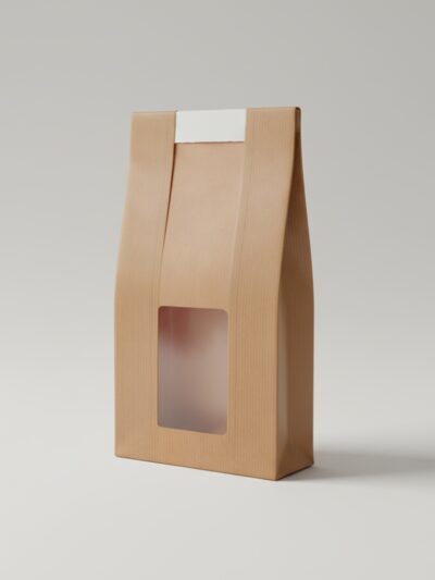 Faltenbeutel 12x6x18cm