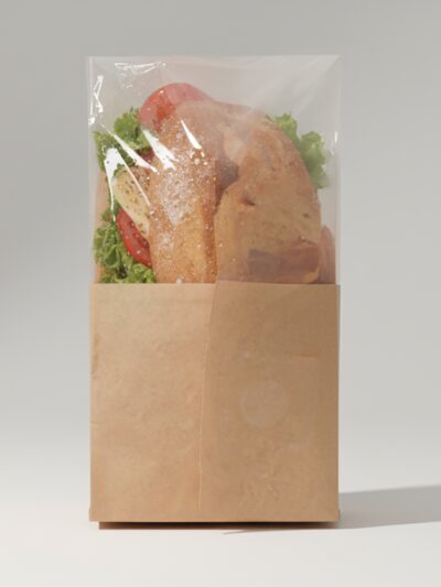 Snack Bag M 18X7cm / 5X13cm, 10cm Klappe