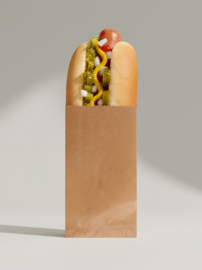 Hot-Dog Beutel 8x21cm