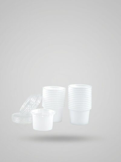 Dressingbecher Nicht Verk., 100ml. Klar