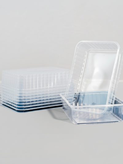 Klarsicht-Schale 390/500, eckig