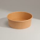 Salad Bowl braun Kraft Rund 1300ml