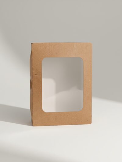 Salat Box mit Fenster 20x14x6cm