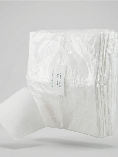 Döner-Tüten, Weiss  Ohne Druck 16x16cm