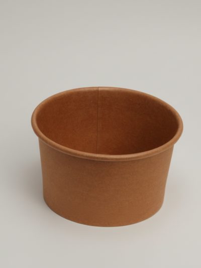 Eisbecher Braun Kraft Natürlich 140ml