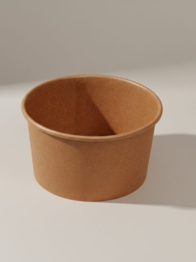 Eisbecher Braun Kraft Natürlich 170ml