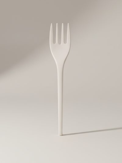 Gabel CPLA 165mm weiß