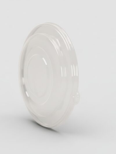 Dom-Deckel rund aus R-pet-21cm