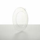 Flach-Deckel rund aus R-pet-21cm