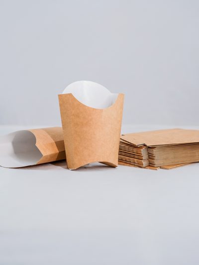 Pommes Frites Schütte L Braun