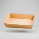 Food Tray Braun Kraft