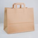 Papiertragetasche Braun groß