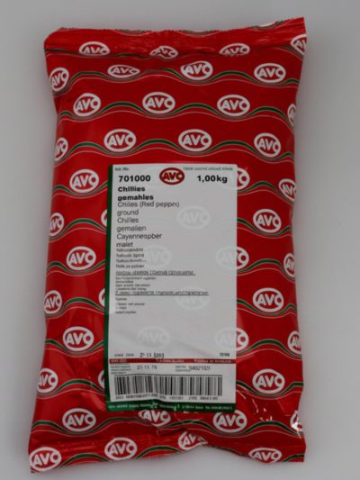 AVO, Chili gemahlen