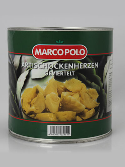 Artischockenherzen geviertelt