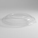 Bagasse Dome-Deckel rund aus R-PET