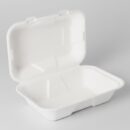 Bagasse-Imbissbox ungeteilt M