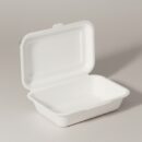 Bagasse-Imbissbox ungeteilt S