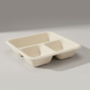 Bagasse Schale dreigeteilt 500/200/200 mL