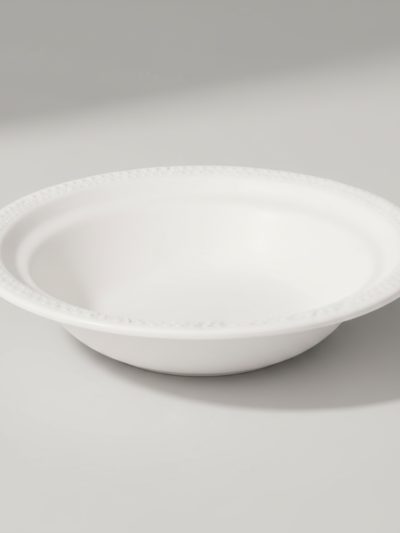 Bagasse Suppenschale Rund 400 mL