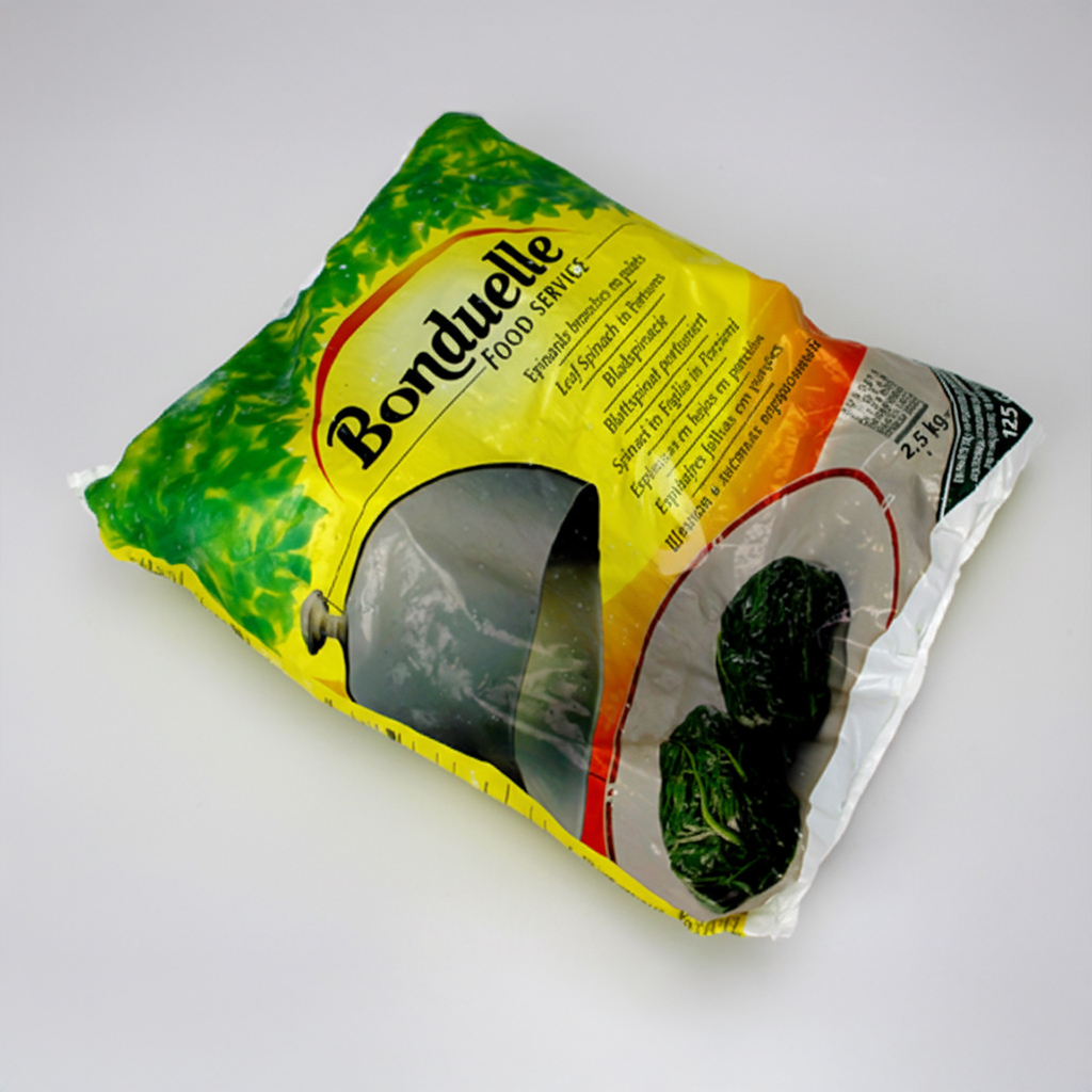 Bonduelle, Blattspinat portioniert