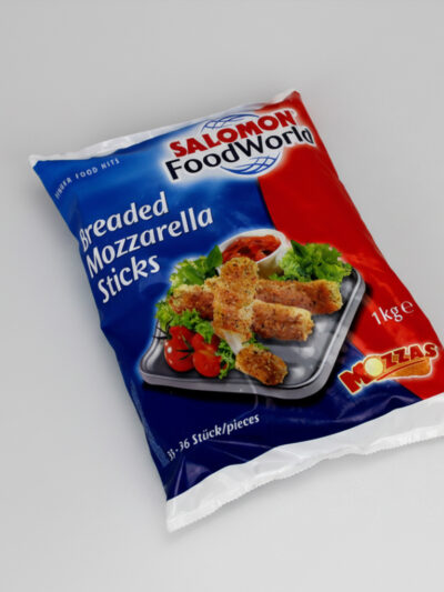 Salamon, Breaded Mozzarella Sticks