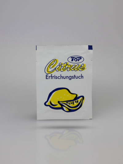 Citrus, Erfrischungstücher