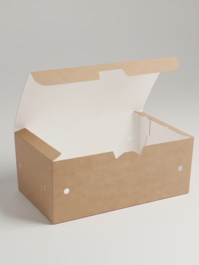 Fingerfoodbox L Braun Kraft