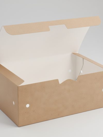 Fingerfoodbox M Braun Kraft