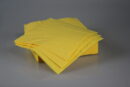 Servietten ZT, 25x25cm 1/4F 3 Lagig Gelb