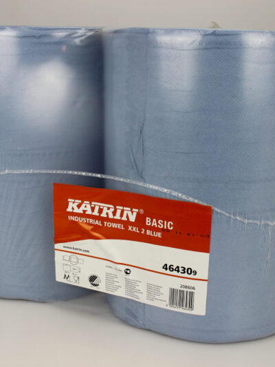 Putztpapierrolle, blau 2 lagig