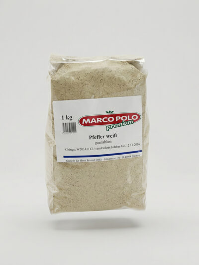 Marcopolo, Pfeffer weiß gemahlen