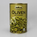 Oliven grün, in Scheiben, 4.250g