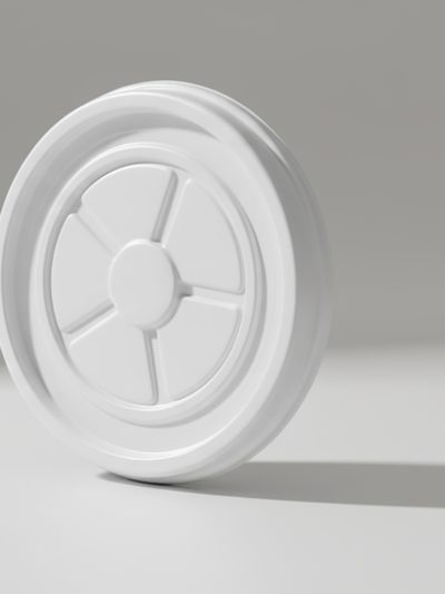 PET Flachdeckel für alle Paper Bowls