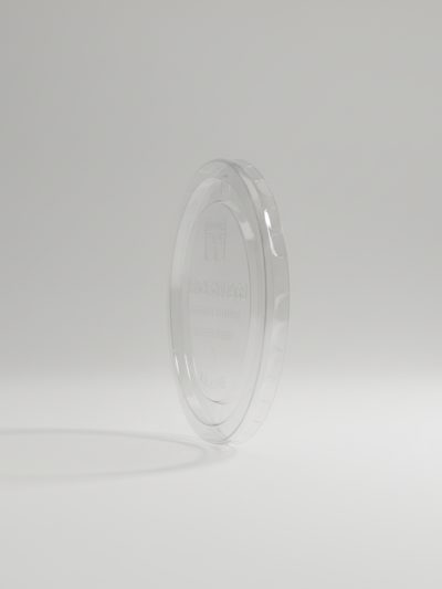 Deckel aus PLA für Dressingbecher transparent