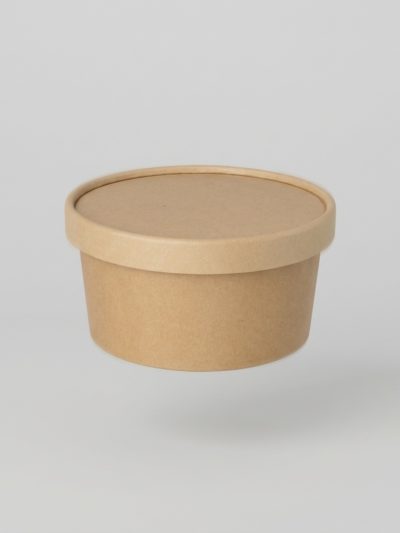Paper Bowl 900 mL Braun Kraft