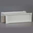 Pappteller 8X23 cm, eckig