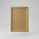 Pappteller Braun Kraft