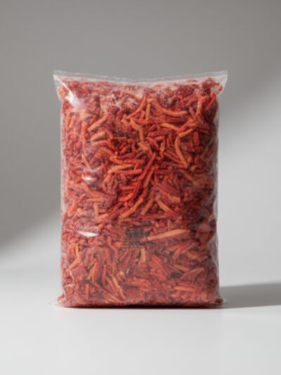 Paprika Streifen, rot