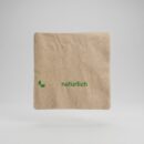 Serviette ZT ,24x24 1/4, 2lg, Natürlich