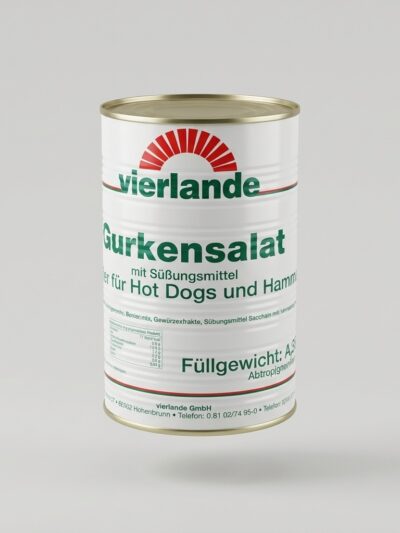 Vierlande, Gurkensalat sauer 5/1, 5kg