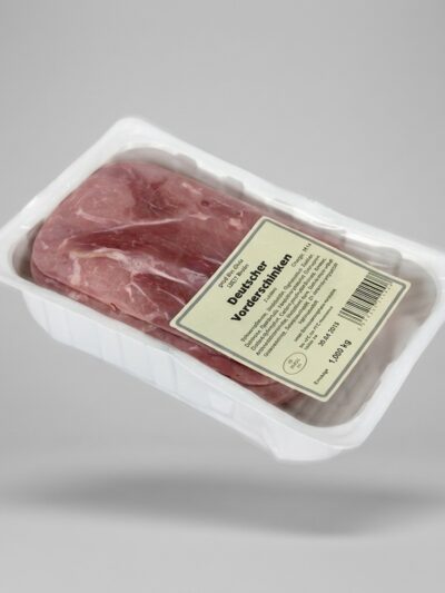 Vorderschinken eckig geschnitten
