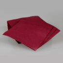 Servietten 40x40cm 1/4F, 3 Lagig bordeaux