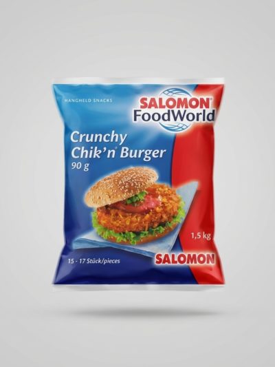 Salamon, Crunchy Chicken Burger