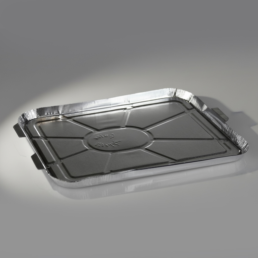 Deckel für Alu,  Menüschalen