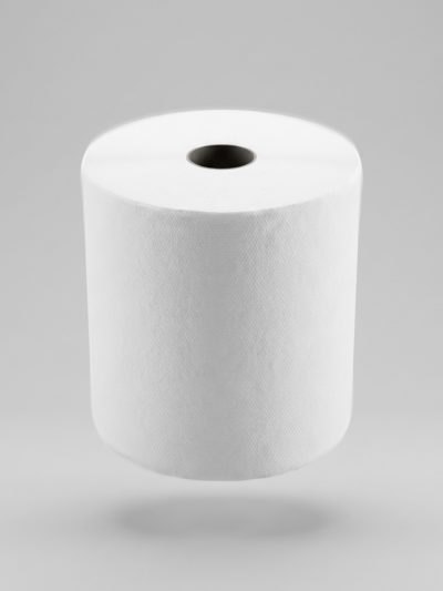 Handtuchrollen, 2 Lagig weiß