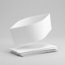 Schiffchen Kochmützen 9x27,5 cm