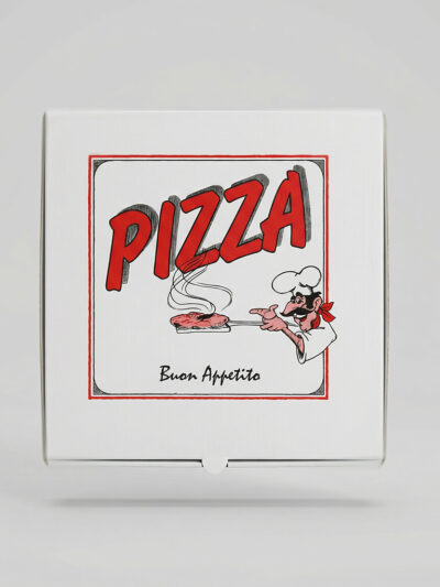 Pizzabox „Kraft Taglio“ 45x45x5cm