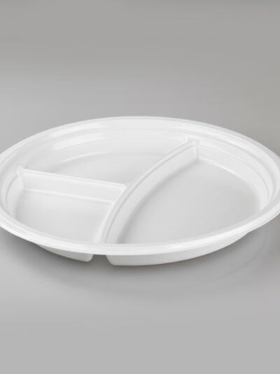 Menüteller, dreigeteilt