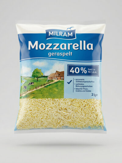 Milram Mozzarella, geraspelt